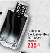 Club 420 Exclusive Men EDT-100ml