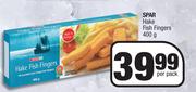 Spar Hake Fish Fingers-400g Per Pack