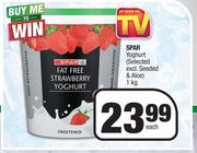 Spar Yoghurt (Selected Excl.Seeded & Aloe)-1Kg Each