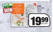 Spar Cold Meat Range-200g Per Pack