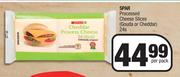 Spar Processed Cheese Slices Gouda Or Cheddar-24s Per Pack