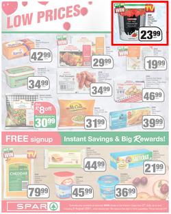SPAR EASTERN CAPE : Go Big (27 July - 8 August 2021) Valid in Acres, Algoa Park, Aliwal North, Aspen, Burgersdorp. Cambridge, Camdeboo, Cradock, Crossways, Dagbreek, Fig tree, Fleet, Linton, page 2