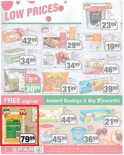 SPAR EASTERN CAPE : Go Big (27 July - 8 August 2021) Valid in Acres, Algoa Park, Aliwal North, Aspen, Burgersdorp. Cambridge, Camdeboo, Cradock, Crossways, Dagbreek, Fig tree, Fleet, Linton, page 2
