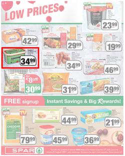 SPAR EASTERN CAPE : Go Big (27 July - 8 August 2021) Valid in Acres, Algoa Park, Aliwal North, Aspen, Burgersdorp. Cambridge, Camdeboo, Cradock, Crossways, Dagbreek, Fig tree, Fleet, Linton, page 2