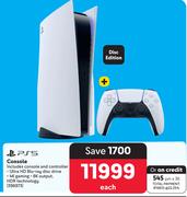 PS5  Console 396973-Each