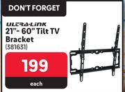 Ultra Link 21"-60" Tilt TV Bracket 381631-Each