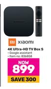 Mi Xiaomi 4K Ultra-HD TV Box S