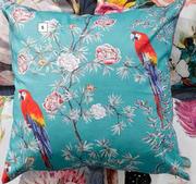 DH Chinoiserie Bird Scatter Cushion 600mm x 600mm (Blue)