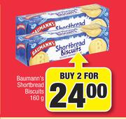 Baumann's Shortbread Biscuits-2 x 160g