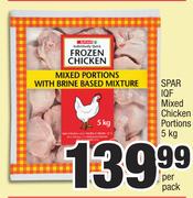 Spar IQF Mixed Chicken Portions-5Kg Per Pack