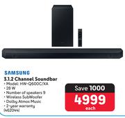 Samsung 3.1.2 Channel Soundbar HW-Q600C/XA
