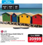 LG 139cm (55") Smart OLED 120Hz TV 55CS3VA