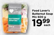 Food Lover"s Butternut Soup- 600g Each