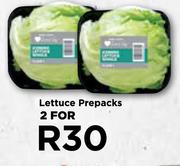 Lettuce Prepacks-For 2