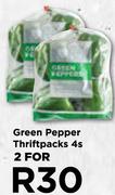 Green Peeper Thriftpacks-For 2 x 4,s Pack