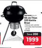 Terrace Leisure 56cm Titan 320 Kettle Braai