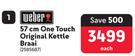 Weber 57cm One Touch Original Kettle Braai