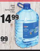 Spar Still Spring Water-5Ltr