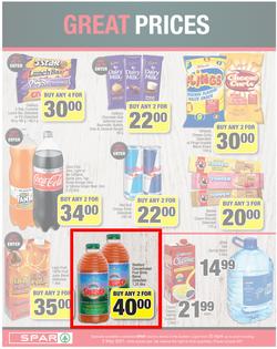 SPAR COUNTRY EASTERN CAPE : My Spar (20 April - 2 May 2021) Valid In Amahlathi, Bedford, Buffalo Flats, Cala, Centane, Hankey, Komga, Nemato, Patensie, Peddie, Zastron, Indwe, Kwa-Fetting, page 2