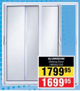 Aluminium Sliding Door 1800 x 2100