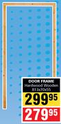 Hardwood Wooden Door Frame 813x70x55