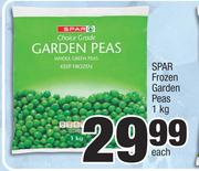 Spar Frozen Garden Peas-1Kg Each