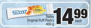 Today Original Puff Pastry-400g Each