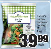 Nature's Garden Garden Or Country Mix-1Kg Each