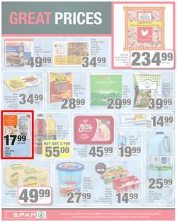 SPAR EASTERN CAPE : My Spar (20 April - 2 May 2021) Valid In Acres, Algoa Park, Aspen, Burgersdorp, Cambridge, Cradock, Crossways, Dagbreek, Fig Tree, Lighthouse, Seaview, Sherwood, Sunshine Coast, page 2