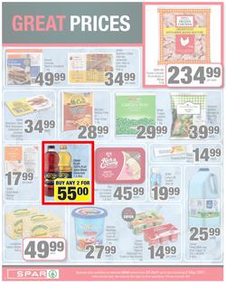 SPAR EASTERN CAPE : My Spar (20 April - 2 May 2021) Valid In Acres, Algoa Park, Aspen, Burgersdorp, Cambridge, Cradock, Crossways, Dagbreek, Fig Tree, Lighthouse, Seaview, Sherwood, Sunshine Coast, page 2