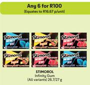 Stimorol Infinity Gum (All Variants)-For 6 x 26.7/27g