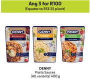 Denny Pasta Sauces (All Variants)-For Any 3 x 400g