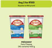 President Feta Cheese (All Variants)-For 2 x 400g