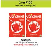 Canderel Low Kilojoule Sweetener-For 2 x 100's