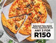 Selected Take Home Pizzas Assorted 28cm-For Any 3