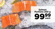 Salmon Portions-200g Each
