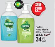 Radox Hand Wash Assorted-300ml Each