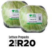 Lettuce Prepacks-For 2