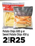 Potato Chips 600g Or Sweet Potato Chips 450g-For 2