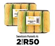 Sweetcorn Punnets-For 2 x 4s