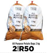 All Purpose Potato Bags-For 2 x 2kg