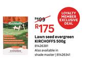 Kirchoffs Evergreen Lawn Seed-500g