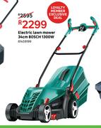 Bosch 1300W 34cm Electric Lawn Mower