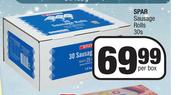 Spar Sausage Rolls-30s Per Box