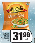 McCain Mixed Vegetables-1Kg Each