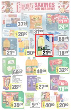 KWIKSPAR EASTERN CAPE : We've Got The Christmas You Deserve (23 November - 5 December 2021) Valid in Abbotsford, Beacon Isle, Beetlestone, Burt Drive, Butterworth, Cambridge West, Miramar, Rink Street, page 2