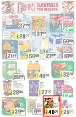 KWIKSPAR EASTERN CAPE : We've Got The Christmas You Deserve (23 November - 5 December 2021) Valid in Abbotsford, Beacon Isle, Beetlestone, Burt Drive, Butterworth, Cambridge West, Miramar, Rink Street, page 2