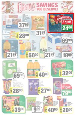 KWIKSPAR EASTERN CAPE : We've Got The Christmas You Deserve (23 November - 5 December 2021) Valid in Abbotsford, Beacon Isle, Beetlestone, Burt Drive, Butterworth, Cambridge West, Miramar, Rink Street, page 2