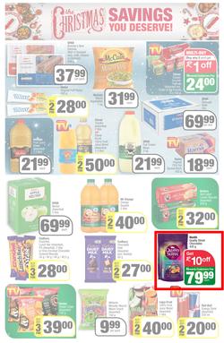 KWIKSPAR EASTERN CAPE : We've Got The Christmas You Deserve (23 November - 5 December 2021) Valid in Abbotsford, Beacon Isle, Beetlestone, Burt Drive, Butterworth, Cambridge West, Miramar, Rink Street, page 2