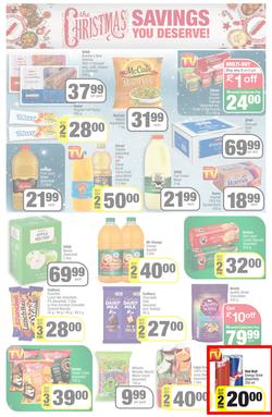 KWIKSPAR EASTERN CAPE : We've Got The Christmas You Deserve (23 November - 5 December 2021) Valid in Abbotsford, Beacon Isle, Beetlestone, Burt Drive, Butterworth, Cambridge West, Miramar, Rink Street, page 2